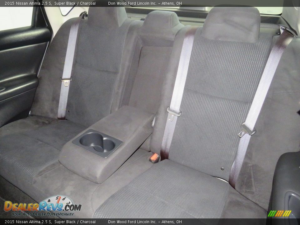 2015 Nissan Altima 2.5 S Super Black / Charcoal Photo #21