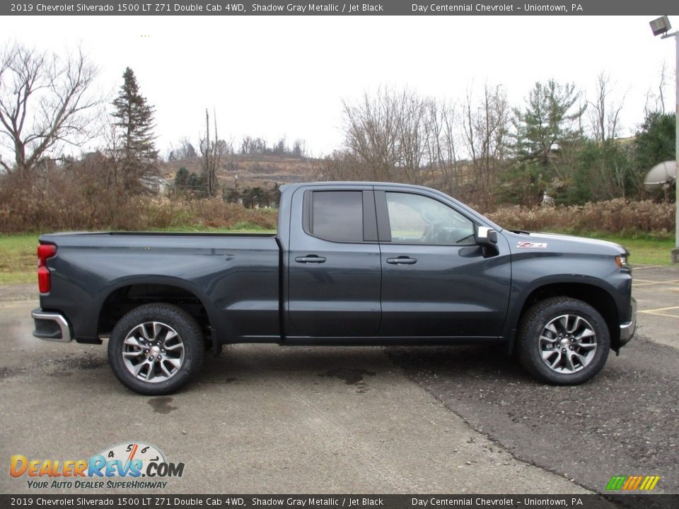 Shadow Gray Metallic 2019 Chevrolet Silverado 1500 LT Z71 Double Cab 4WD Photo #2