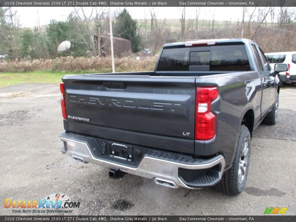 2019 Chevrolet Silverado 1500 LT Z71 Double Cab 4WD Shadow Gray Metallic / Jet Black Photo #3