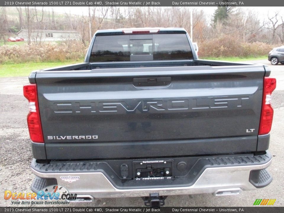 2019 Chevrolet Silverado 1500 LT Z71 Double Cab 4WD Shadow Gray Metallic / Jet Black Photo #4