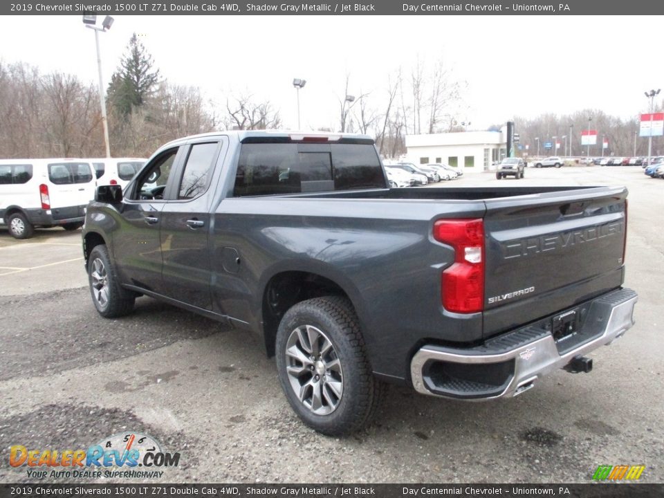 2019 Chevrolet Silverado 1500 LT Z71 Double Cab 4WD Shadow Gray Metallic / Jet Black Photo #6