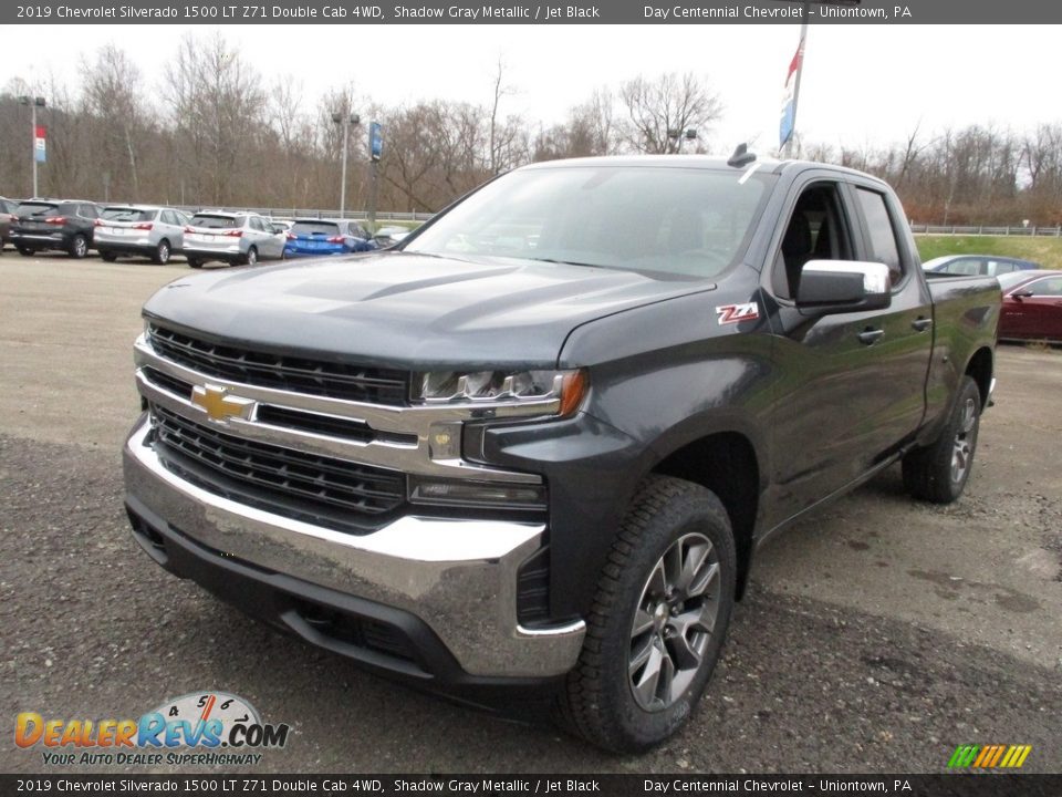 2019 Chevrolet Silverado 1500 LT Z71 Double Cab 4WD Shadow Gray Metallic / Jet Black Photo #8