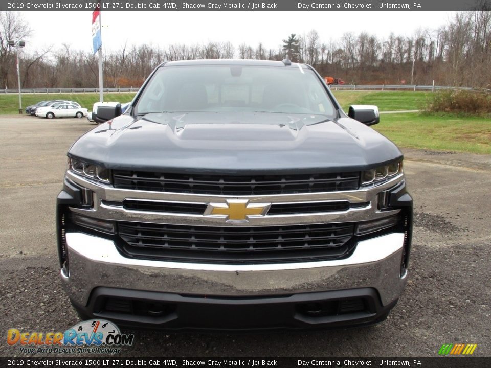 2019 Chevrolet Silverado 1500 LT Z71 Double Cab 4WD Shadow Gray Metallic / Jet Black Photo #9