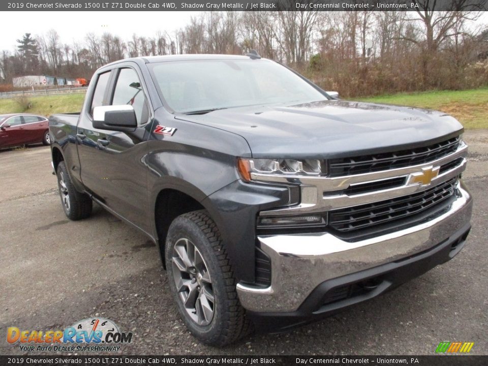 2019 Chevrolet Silverado 1500 LT Z71 Double Cab 4WD Shadow Gray Metallic / Jet Black Photo #10