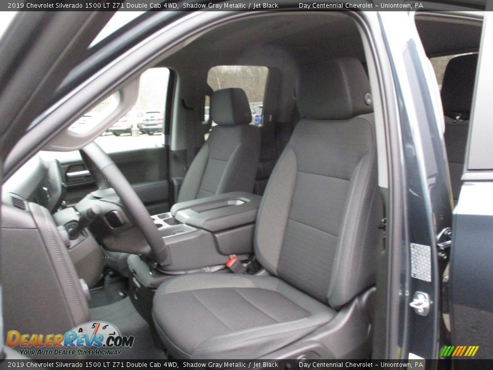 2019 Chevrolet Silverado 1500 LT Z71 Double Cab 4WD Shadow Gray Metallic / Jet Black Photo #12