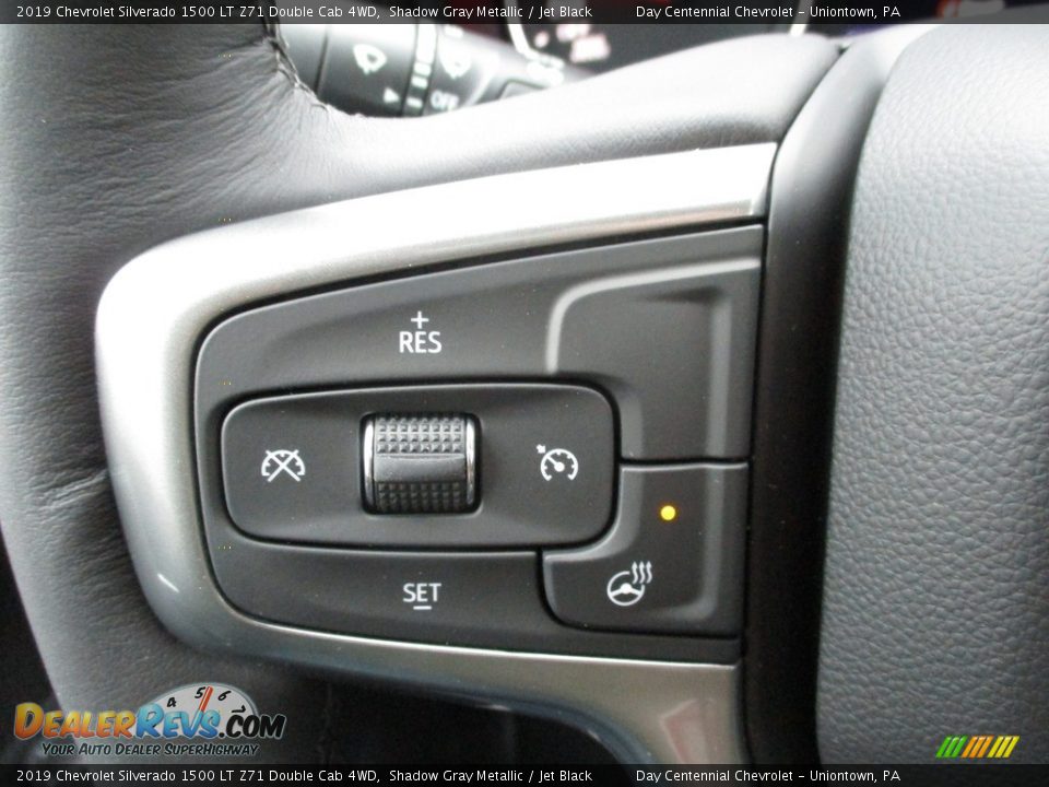 2019 Chevrolet Silverado 1500 LT Z71 Double Cab 4WD Shadow Gray Metallic / Jet Black Photo #18