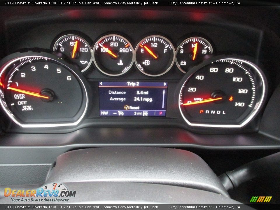 2019 Chevrolet Silverado 1500 LT Z71 Double Cab 4WD Gauges Photo #20