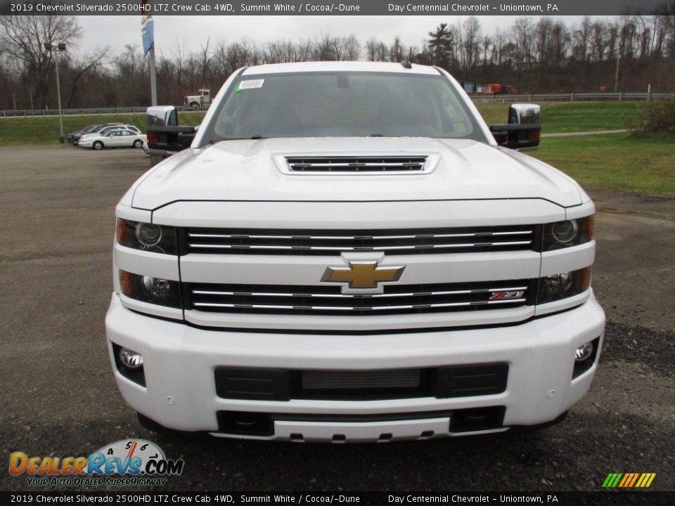 Summit White 2019 Chevrolet Silverado 2500HD LTZ Crew Cab 4WD Photo #9