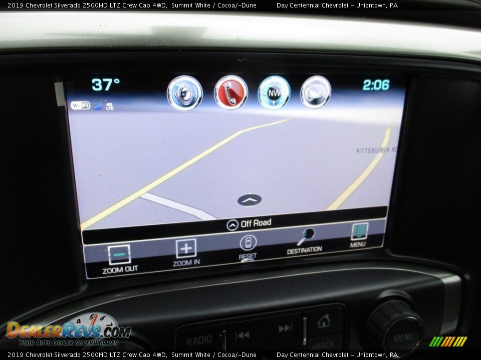 Navigation of 2019 Chevrolet Silverado 2500HD LTZ Crew Cab 4WD Photo #15