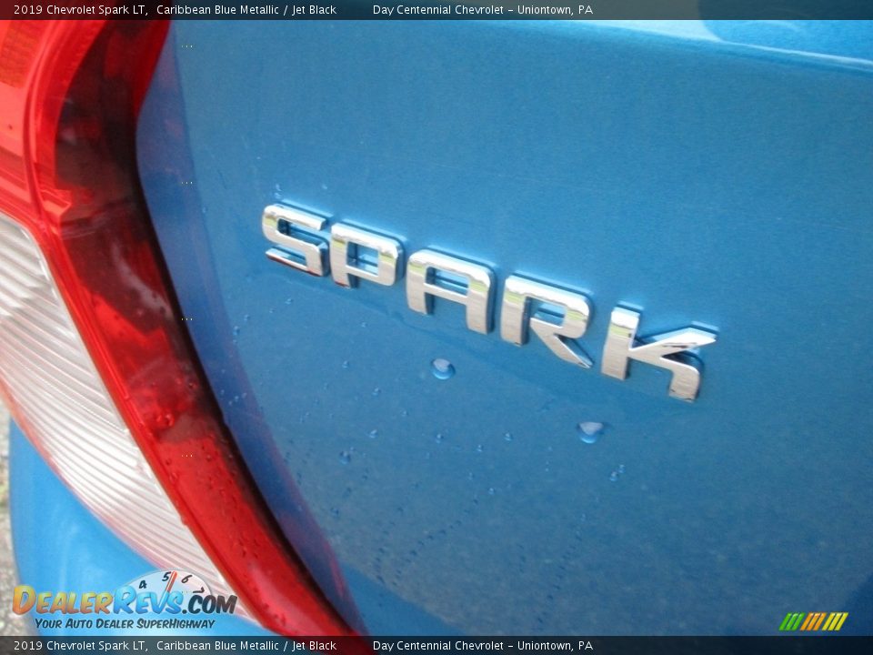 2019 Chevrolet Spark LT Caribbean Blue Metallic / Jet Black Photo #5