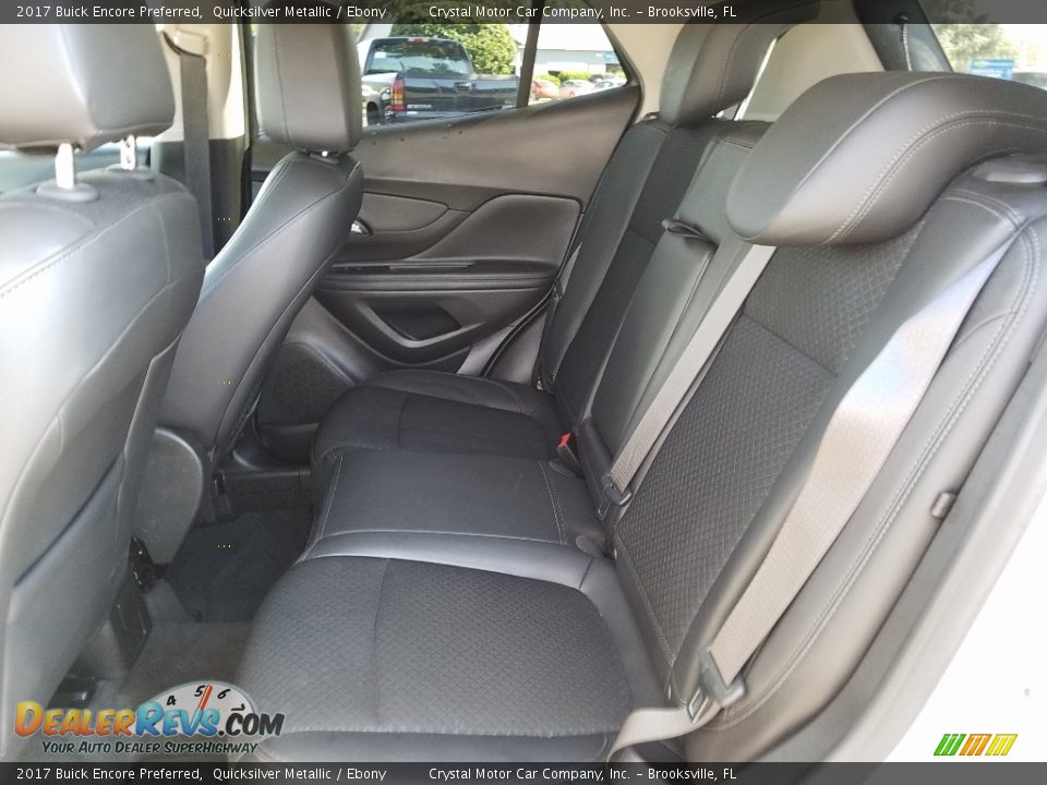 2017 Buick Encore Preferred Quicksilver Metallic / Ebony Photo #10
