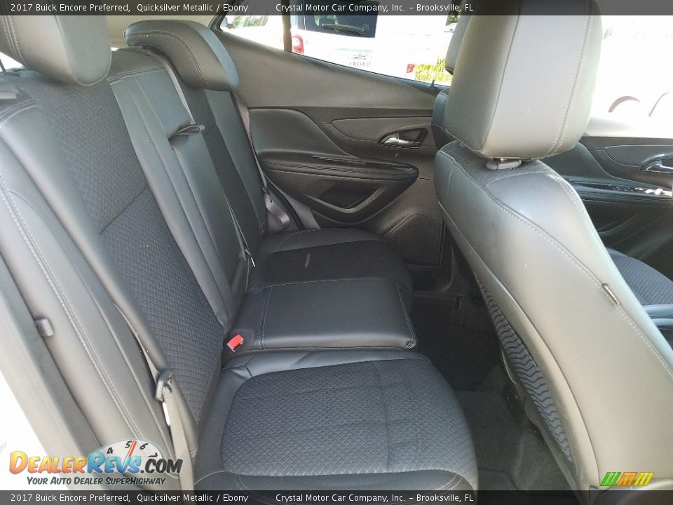 2017 Buick Encore Preferred Quicksilver Metallic / Ebony Photo #11