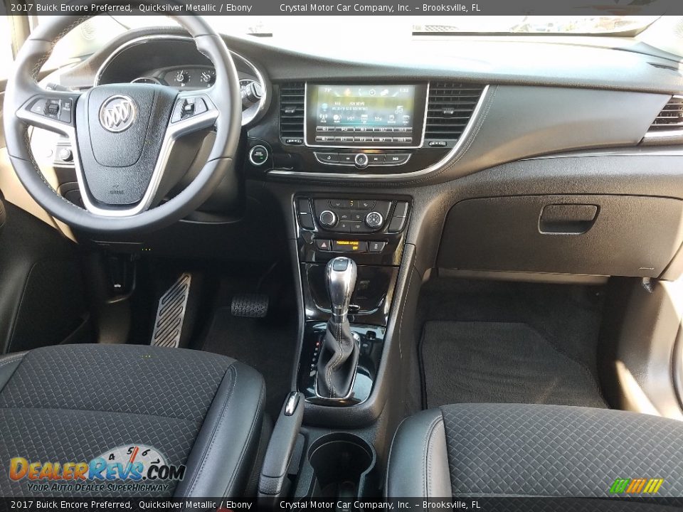 2017 Buick Encore Preferred Quicksilver Metallic / Ebony Photo #13