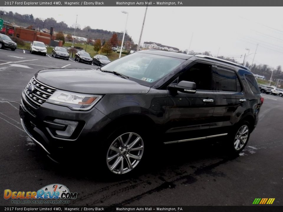 2017 Ford Explorer Limited 4WD Magnetic / Ebony Black Photo #5