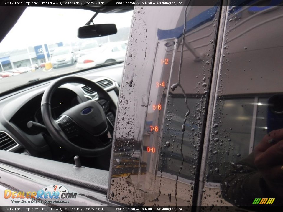 2017 Ford Explorer Limited 4WD Magnetic / Ebony Black Photo #6