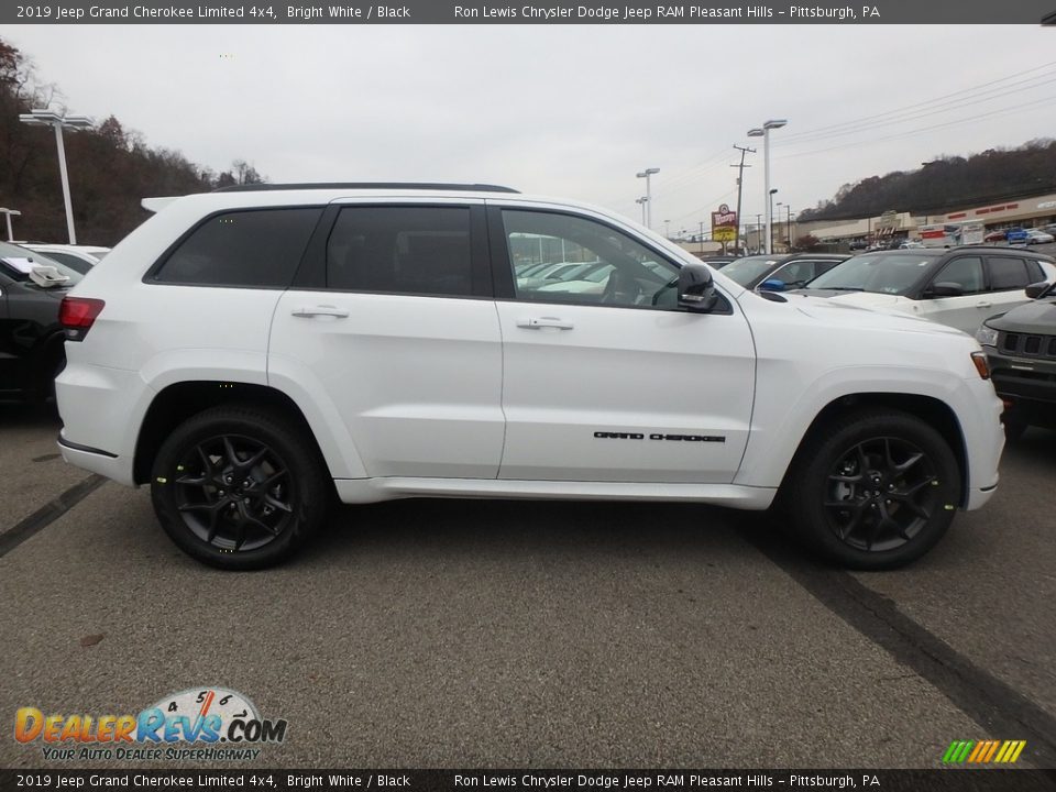 2019 Jeep Grand Cherokee Limited 4x4 Bright White / Black Photo #6