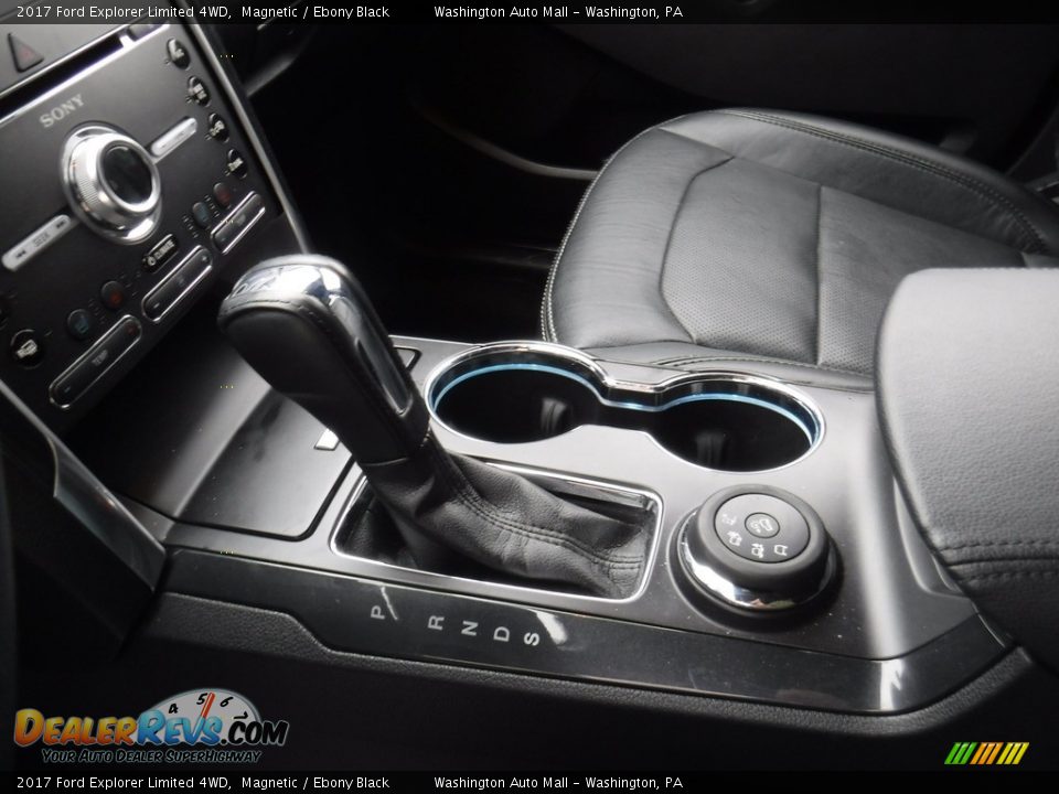 2017 Ford Explorer Limited 4WD Magnetic / Ebony Black Photo #18