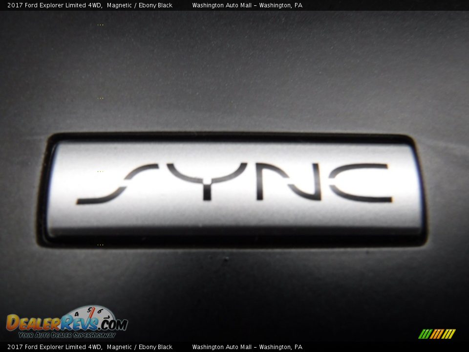 2017 Ford Explorer Limited 4WD Magnetic / Ebony Black Photo #19
