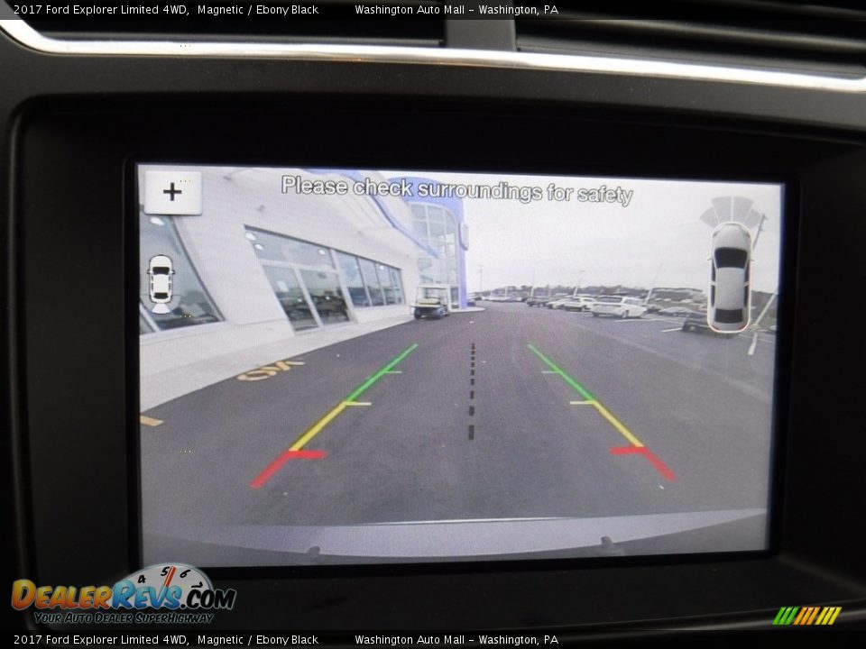 2017 Ford Explorer Limited 4WD Magnetic / Ebony Black Photo #22