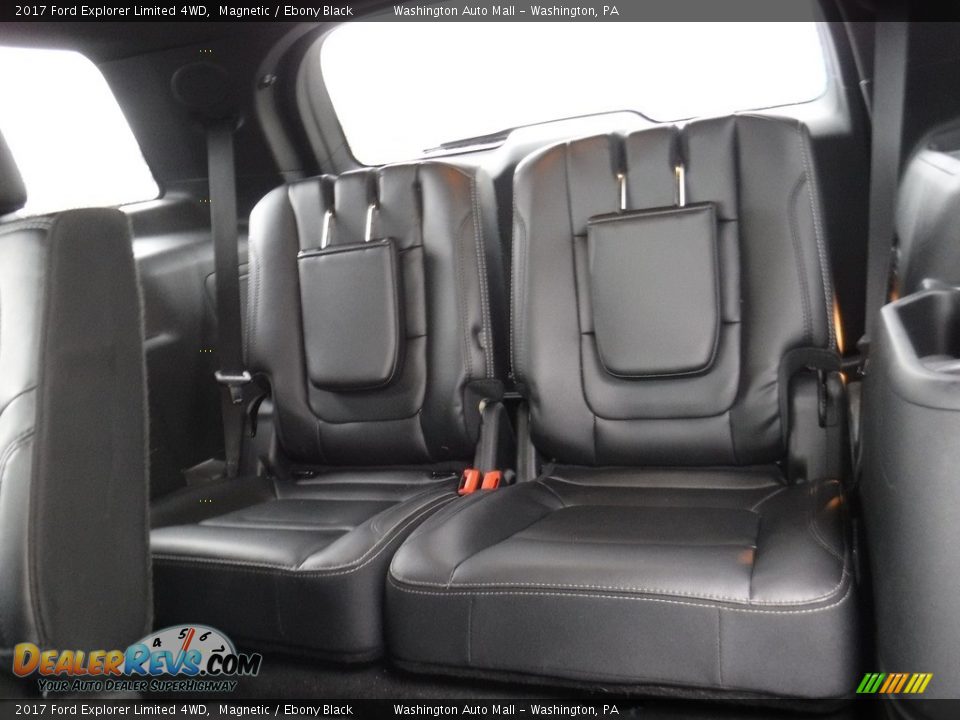 2017 Ford Explorer Limited 4WD Magnetic / Ebony Black Photo #28