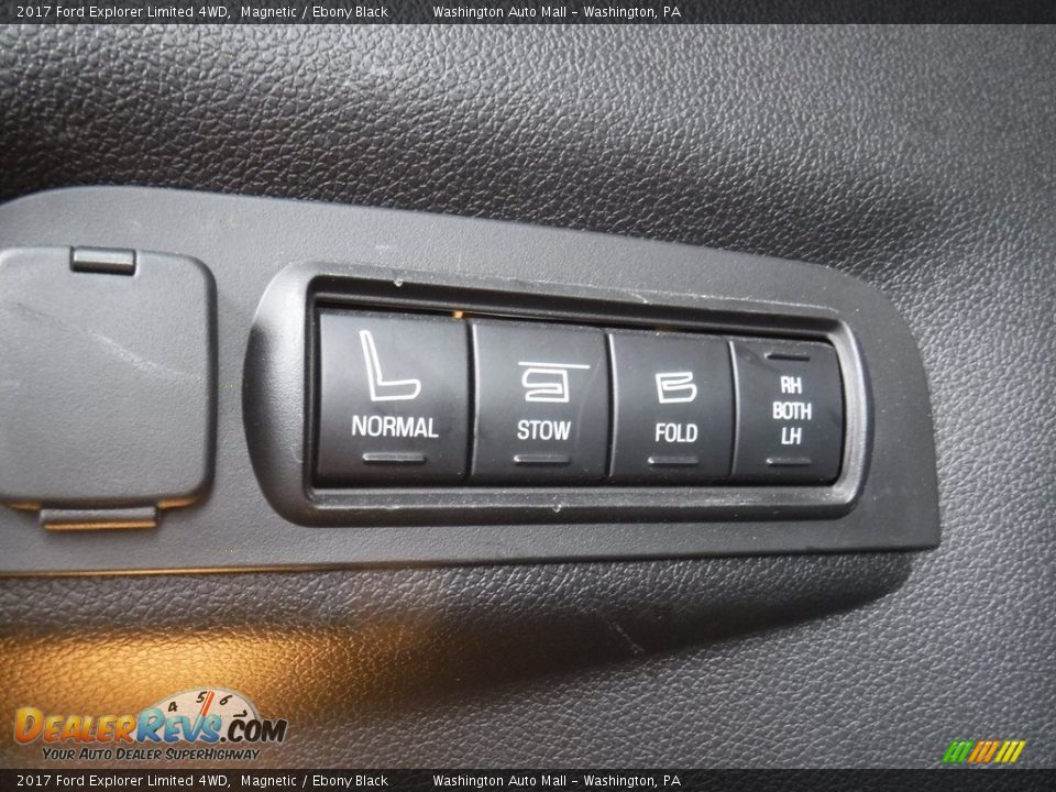 2017 Ford Explorer Limited 4WD Magnetic / Ebony Black Photo #31