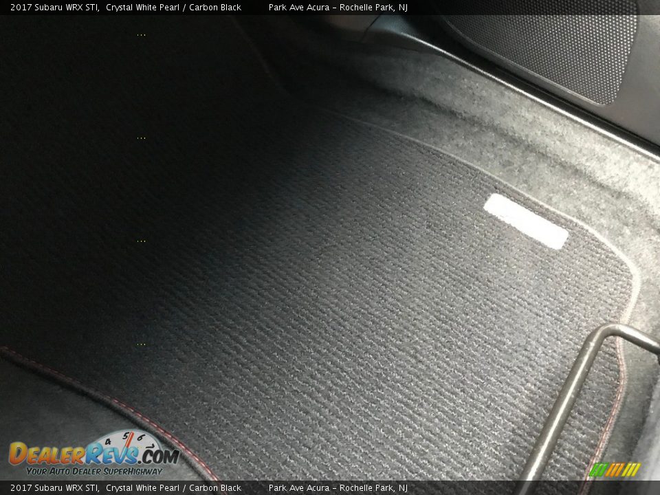 2017 Subaru WRX STI Crystal White Pearl / Carbon Black Photo #26