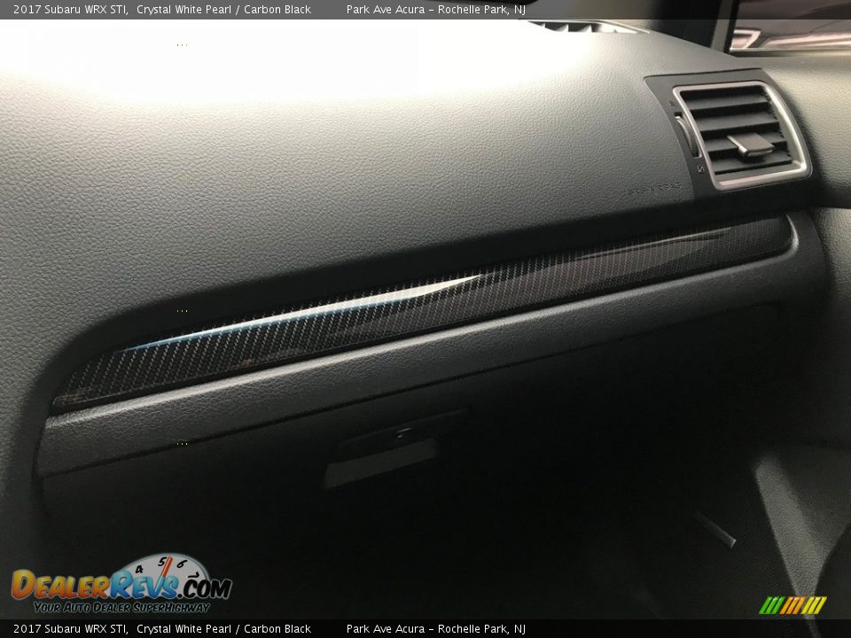 2017 Subaru WRX STI Crystal White Pearl / Carbon Black Photo #27