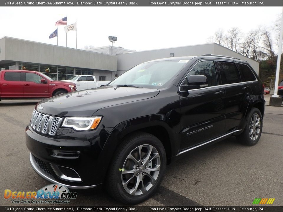 Front 3/4 View of 2019 Jeep Grand Cherokee Summit 4x4 Photo #1