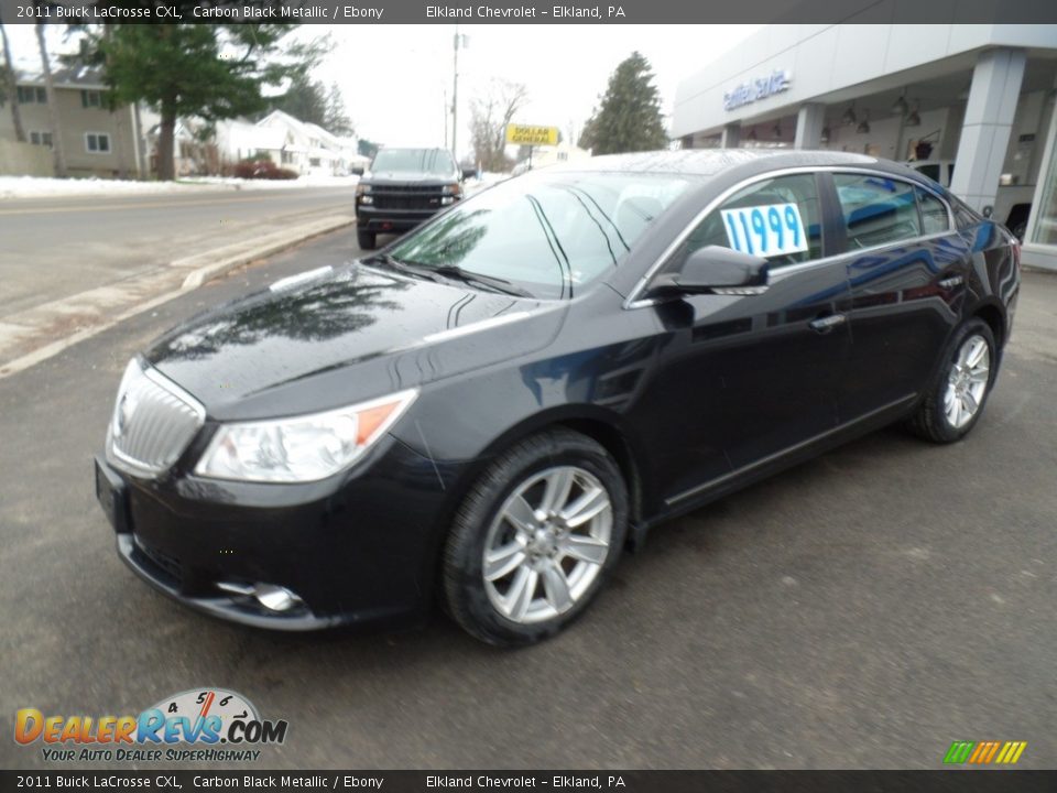 2011 Buick LaCrosse CXL Carbon Black Metallic / Ebony Photo #1