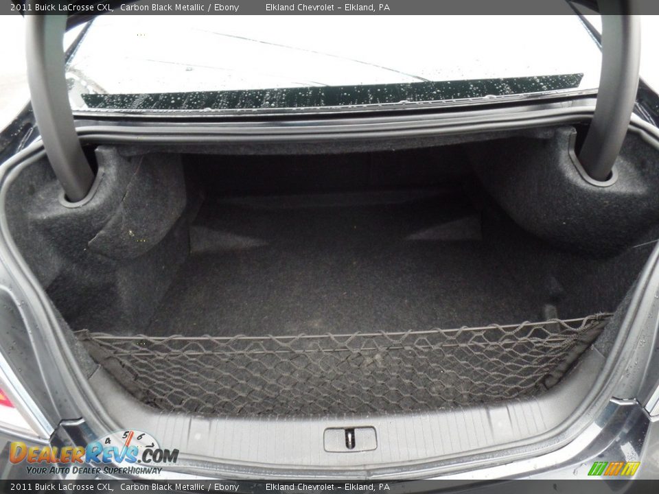2011 Buick LaCrosse CXL Carbon Black Metallic / Ebony Photo #24