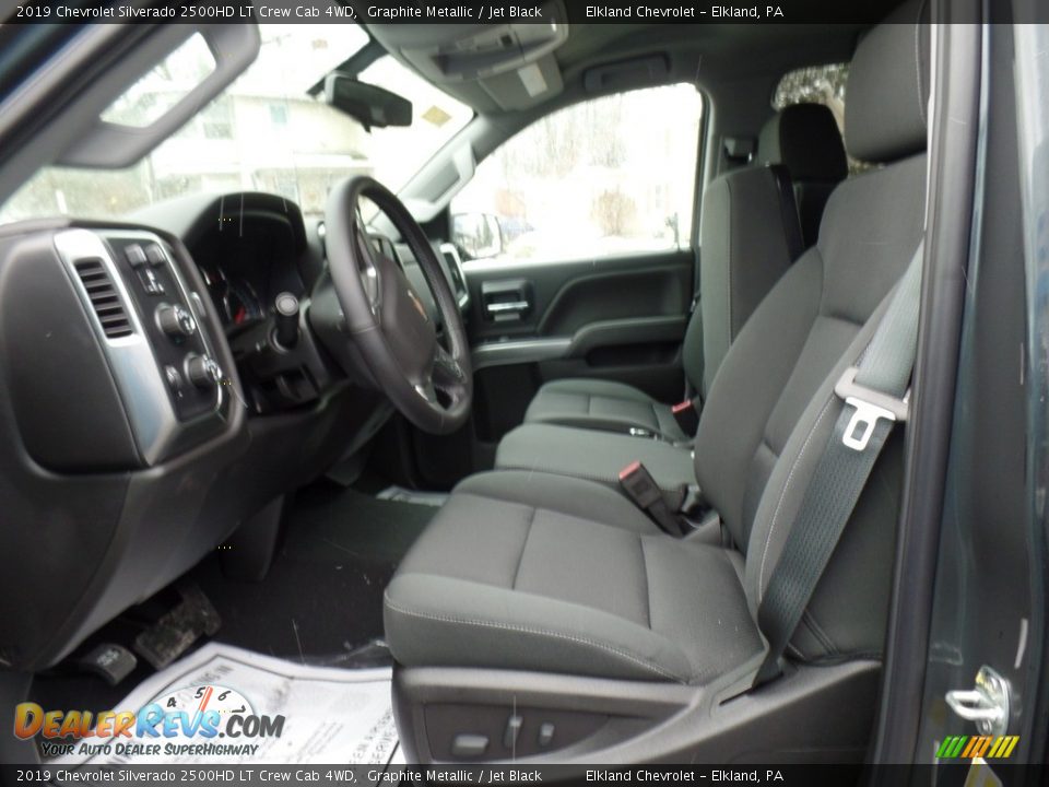 2019 Chevrolet Silverado 2500HD LT Crew Cab 4WD Graphite Metallic / Jet Black Photo #16
