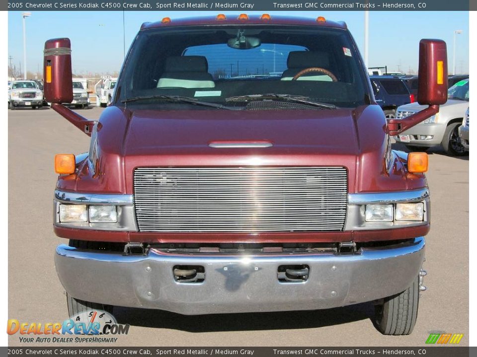 2005 Chevrolet C Series Kodiak C4500 Crew Cab Sport Red Metallic / Medium Gray Photo #2