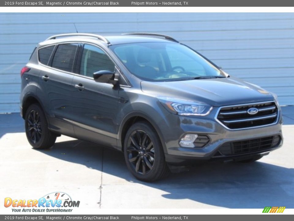 2019 Ford Escape SE Magnetic / Chromite Gray/Charcoal Black Photo #2