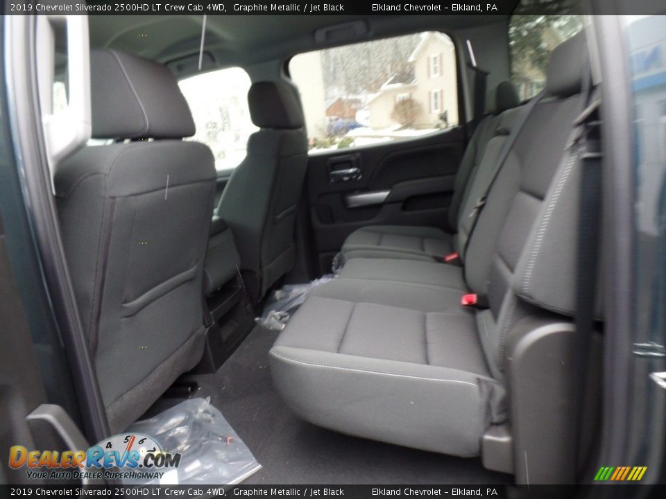 2019 Chevrolet Silverado 2500HD LT Crew Cab 4WD Graphite Metallic / Jet Black Photo #36