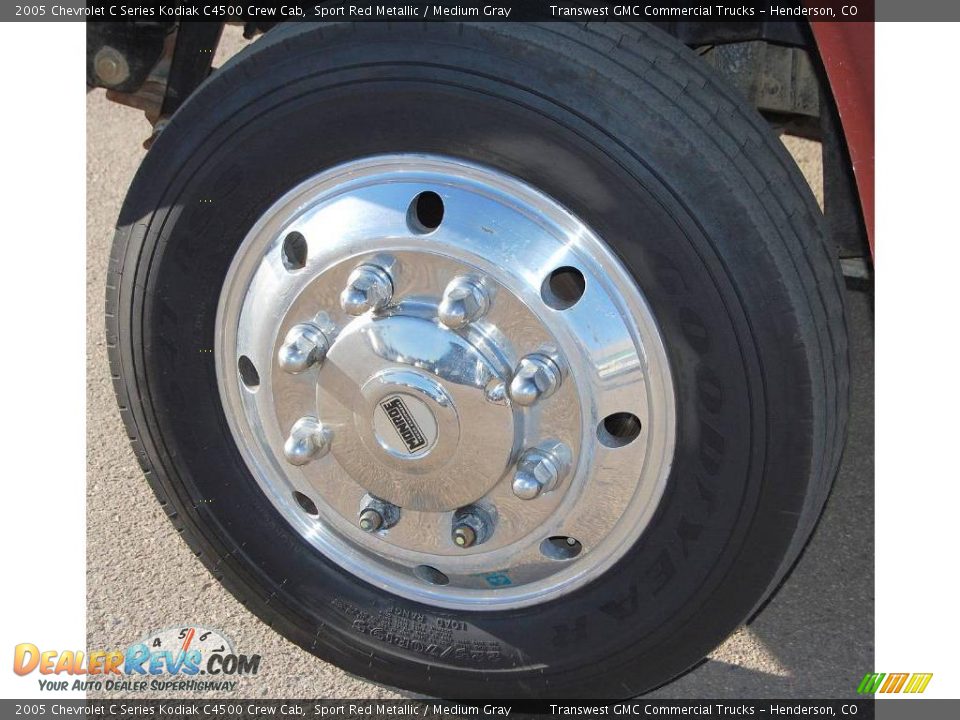 2005 Chevrolet C Series Kodiak C4500 Crew Cab Sport Red Metallic / Medium Gray Photo #6