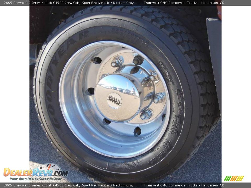 2005 Chevrolet C Series Kodiak C4500 Crew Cab Sport Red Metallic / Medium Gray Photo #7