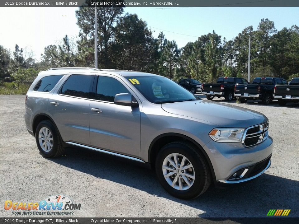 2019 Dodge Durango SXT Billet / Black Photo #7
