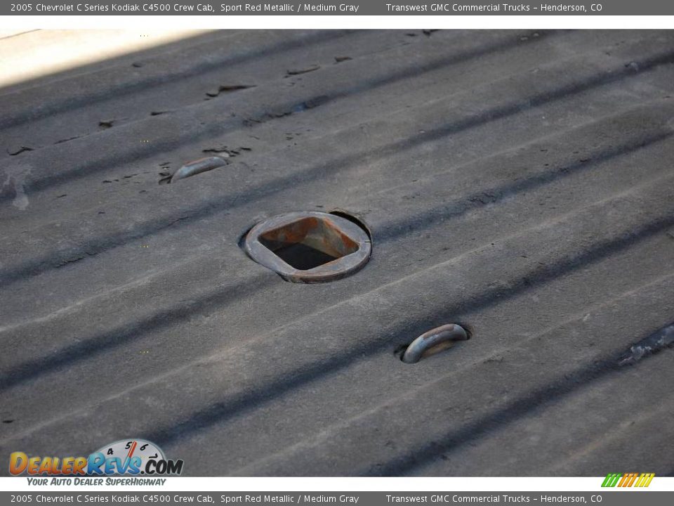 2005 Chevrolet C Series Kodiak C4500 Crew Cab Sport Red Metallic / Medium Gray Photo #8