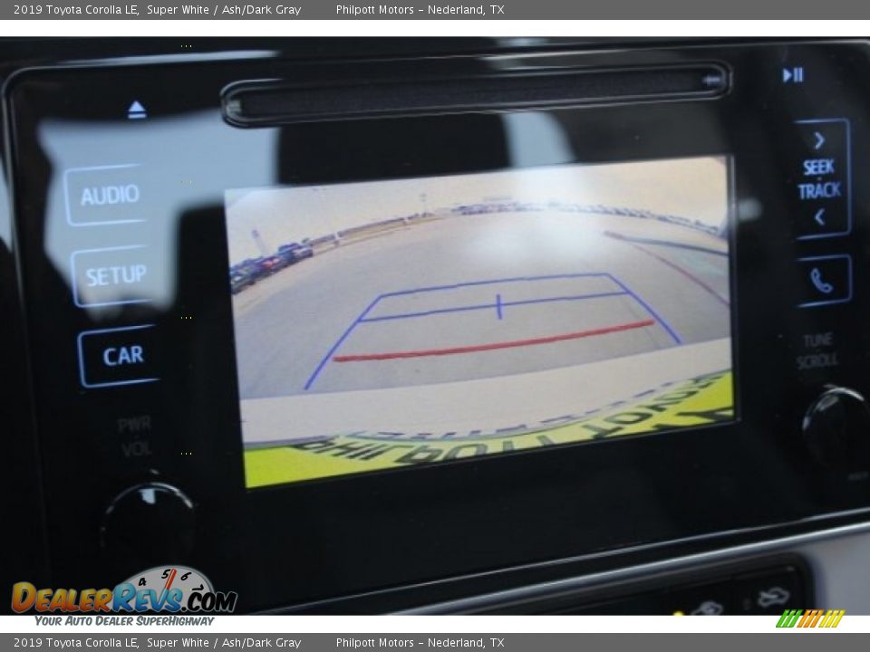 2019 Toyota Corolla LE Super White / Ash/Dark Gray Photo #12