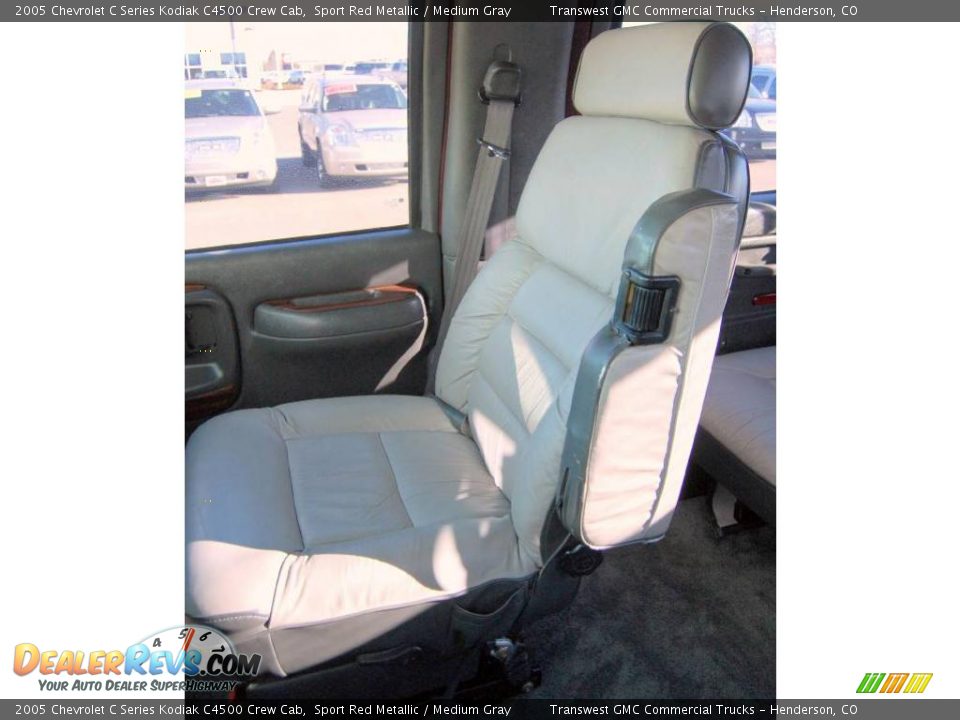 2005 Chevrolet C Series Kodiak C4500 Crew Cab Sport Red Metallic / Medium Gray Photo #11