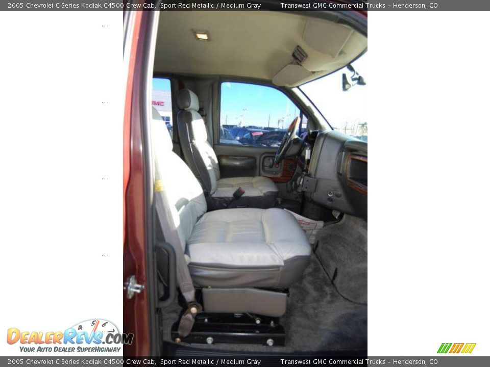 2005 Chevrolet C Series Kodiak C4500 Crew Cab Sport Red Metallic / Medium Gray Photo #13