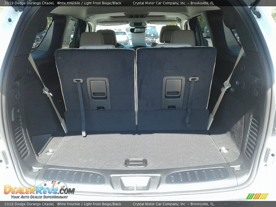 2019 Dodge Durango Citadel White Knuckle / Light Frost Beige/Black Photo #20