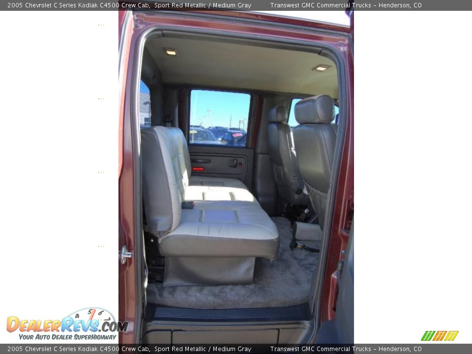 2005 Chevrolet C Series Kodiak C4500 Crew Cab Sport Red Metallic / Medium Gray Photo #14