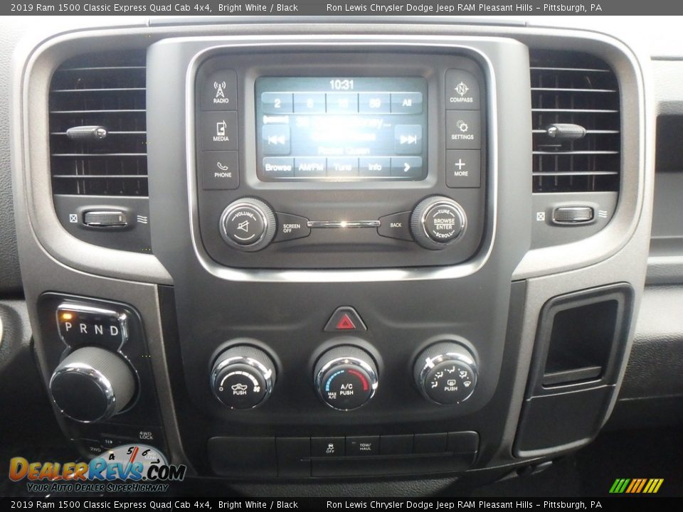 2019 Ram 1500 Classic Express Quad Cab 4x4 Bright White / Black Photo #15