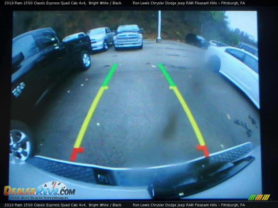 2019 Ram 1500 Classic Express Quad Cab 4x4 Bright White / Black Photo #16