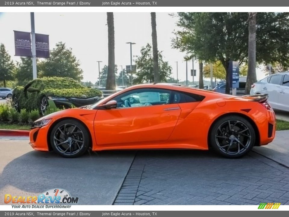 Thermal Orange Pearl 2019 Acura NSX  Photo #2