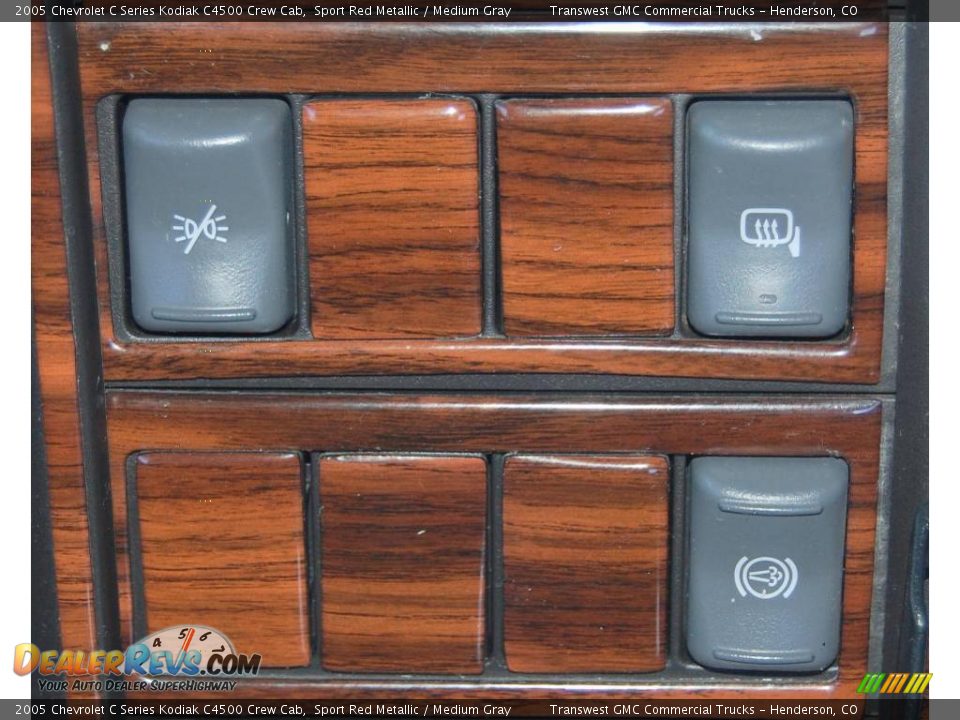 2005 Chevrolet C Series Kodiak C4500 Crew Cab Sport Red Metallic / Medium Gray Photo #16