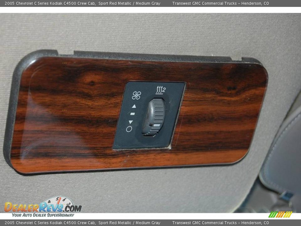 2005 Chevrolet C Series Kodiak C4500 Crew Cab Sport Red Metallic / Medium Gray Photo #17