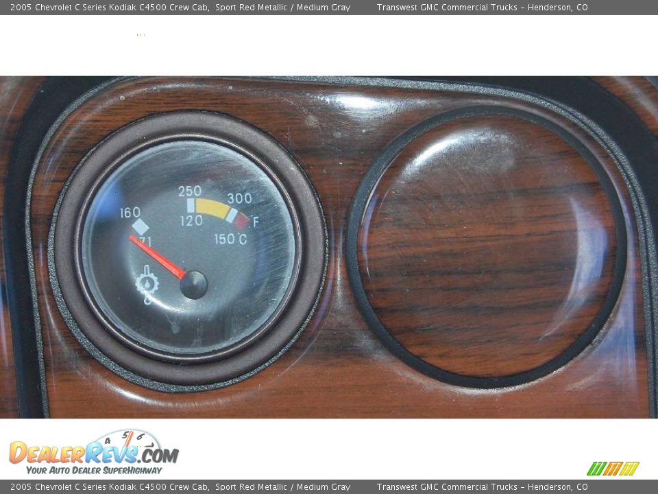 2005 Chevrolet C Series Kodiak C4500 Crew Cab Sport Red Metallic / Medium Gray Photo #18