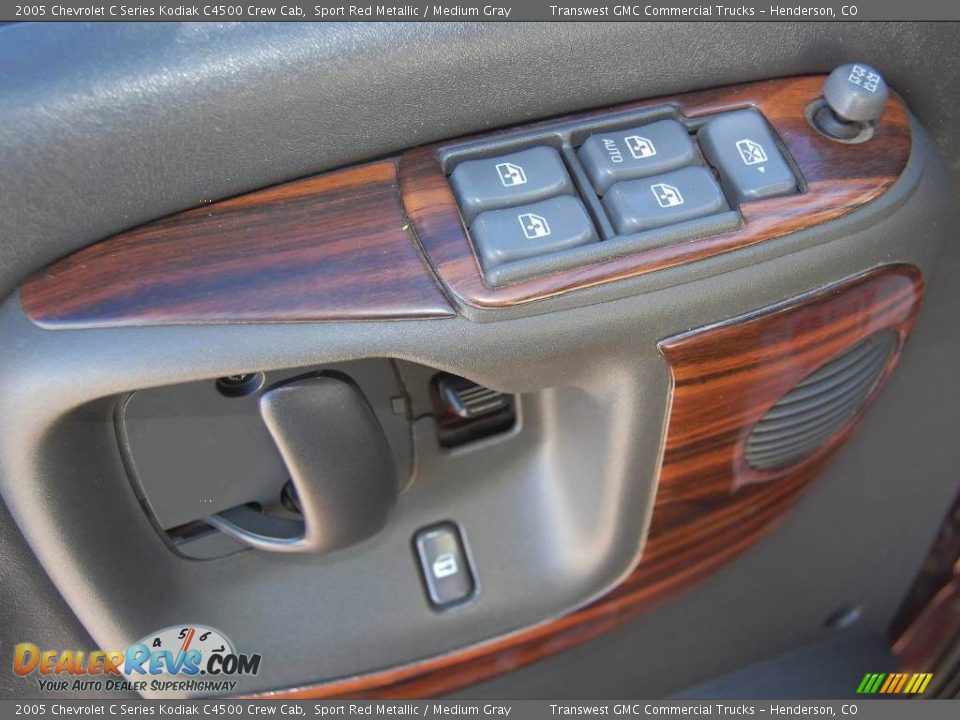 2005 Chevrolet C Series Kodiak C4500 Crew Cab Sport Red Metallic / Medium Gray Photo #19